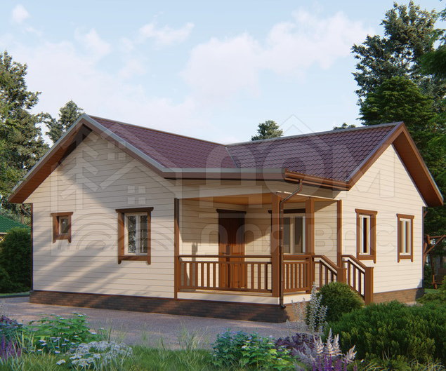 Строительство дома ЗДК112 Арагонит